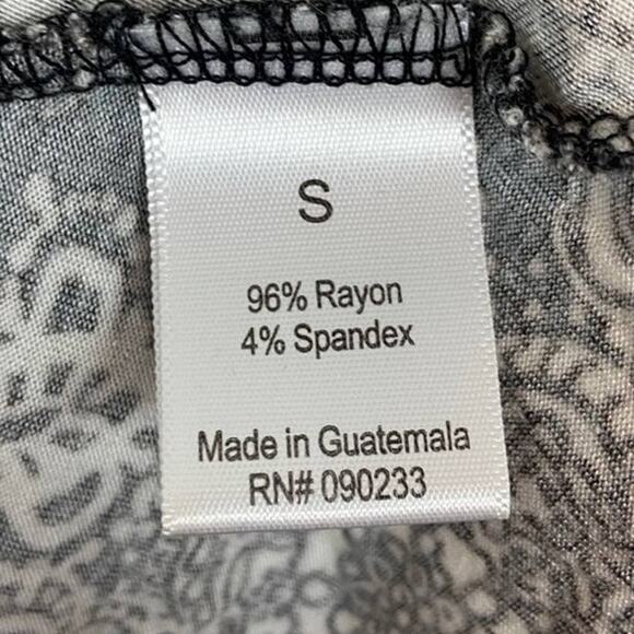 Gypsy Warrior Mini Dress Women Size Small Paisley Print Bell Sleeve Whimsygoth - Picture 5 of 14